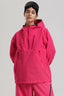 Women's Rose Side-Zip Vented Ski Anorak Fully-Sealed Insulated Snow Anorak