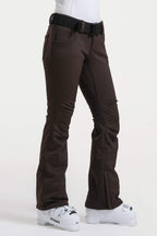 Off White Slim-Fit Flared Hem Ski Pants Waterproof Snow Pants