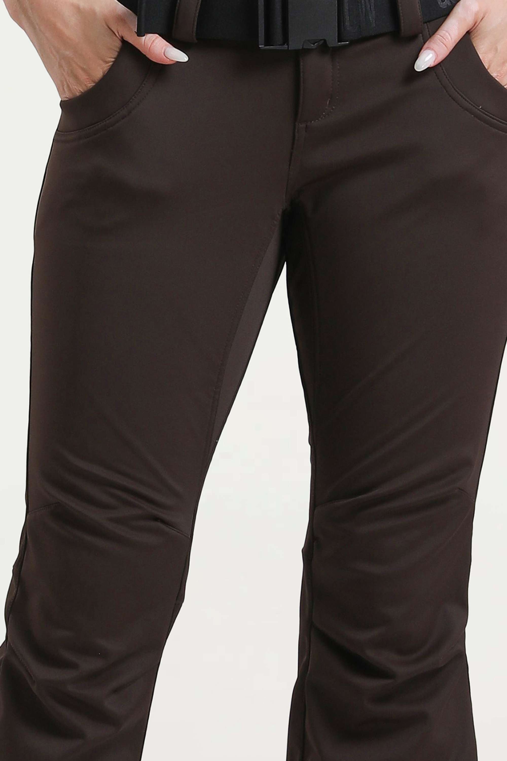 Off White Slim-Fit Flared Hem Ski Pants Waterproof Snow Pants