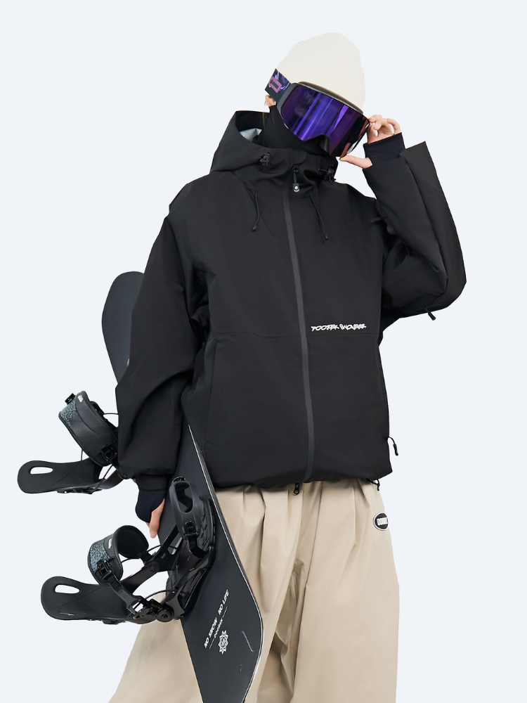 Women's 3L Baggy Snowboard Jacket Realm Down Ski Jacket