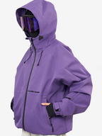 Women's 3L Baggy Snowboard Jacket Realm Down Ski Jacket