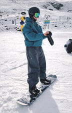 Women's 3L Baggy Snowboard Jacket Realm Down Ski Jacket
