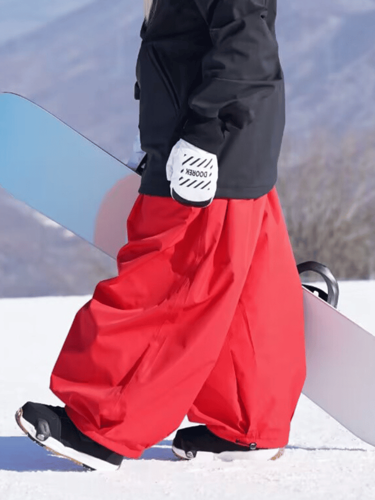 Men's Snowboard Pants Super Baggy Snow Pants