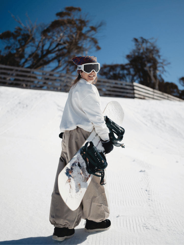 Women's  Snowboard Pants Super Baggy Snow Pants