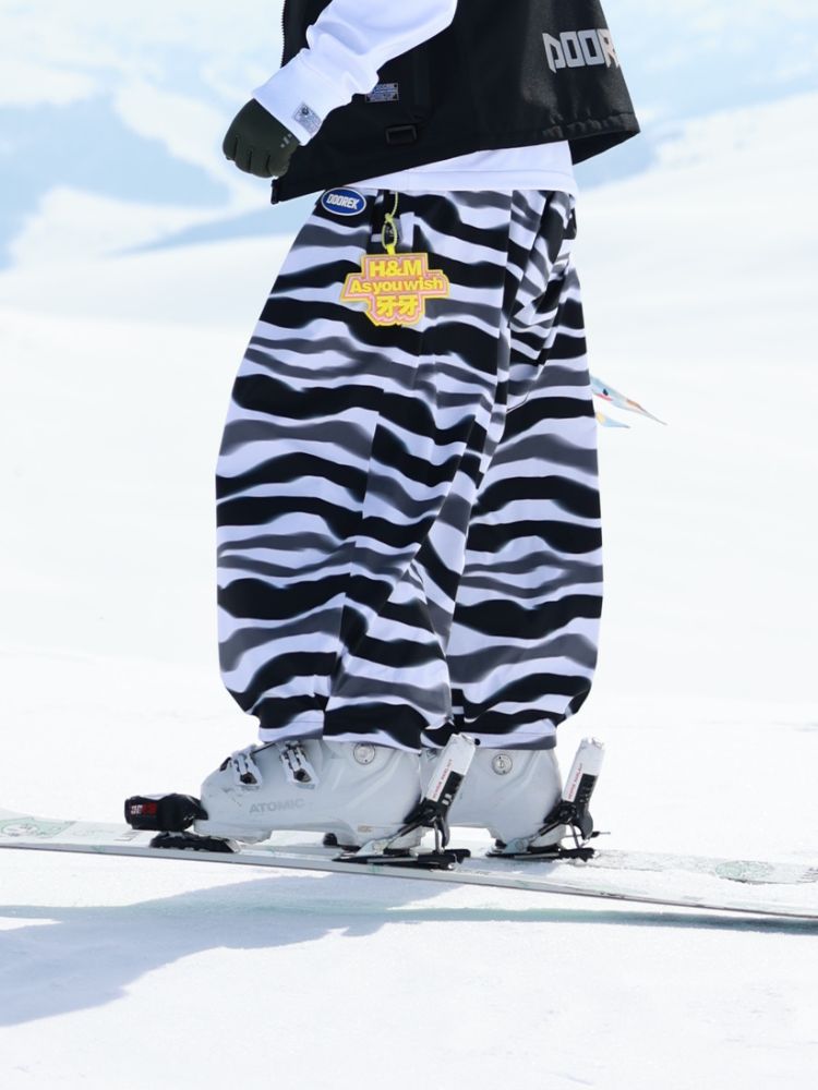 Men's Snowboard Pants Super Baggy Snow Pants