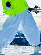 Women's  Snowboard Pants Super Baggy Snow Pants