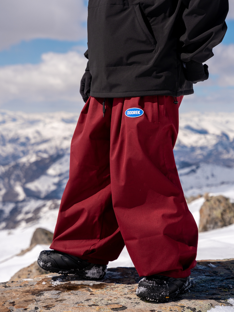 Men's Snowboard Pants Super Baggy Snow Pants