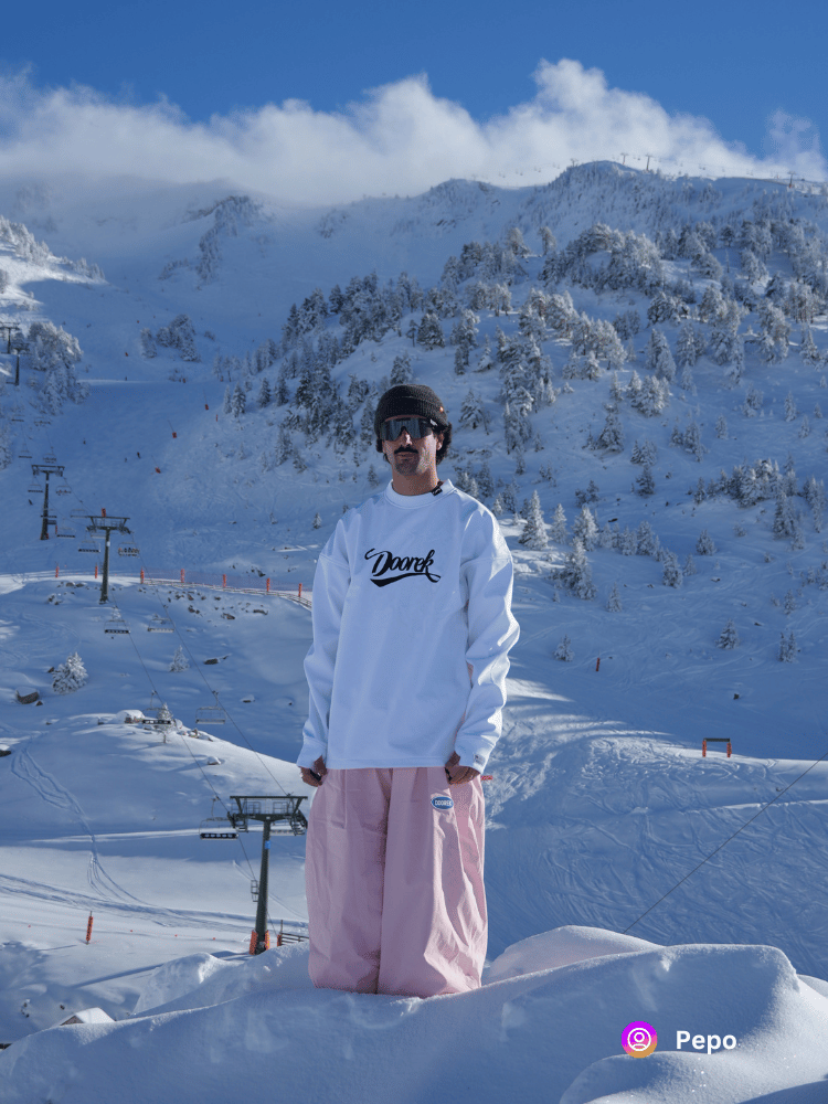 Men's Snowboard Pants Super Baggy Snow Pants