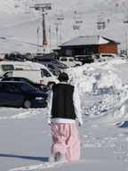 Men's Snowboard Pants Super Baggy Snow Pants
