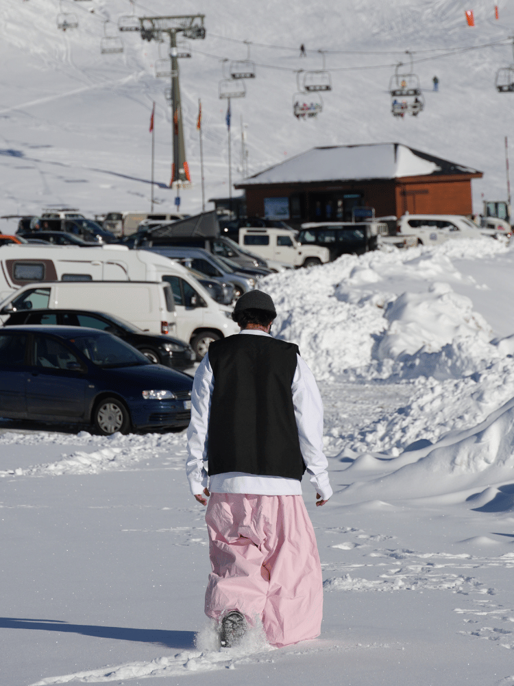 Men's Snowboard Pants Super Baggy Snow Pants