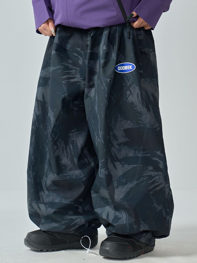 Women's  Snowboard Pants Super Baggy Snow Pants