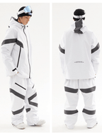 3L Adventure Reflective Men's Snowboard Jacket and Pants Snow Suit - Doorek