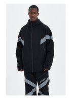 3L Adventure Reflective Men's Snowboard Jacket and Pants Snow Suit