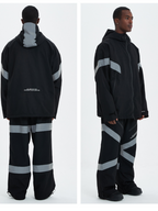 3L Adventure Reflective Men's Snowboard Jacket and Pants Snow Suit