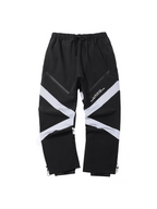 3L Adventure Reflective Men's Snowboard Jacket and Pants Snow Suit - Doorek