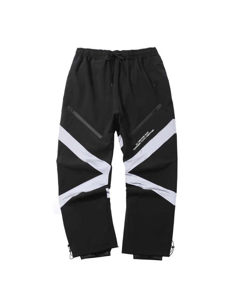 3L Adventure Reflective Men's Snowboard Jacket and Pants Snow Suit - Doorek