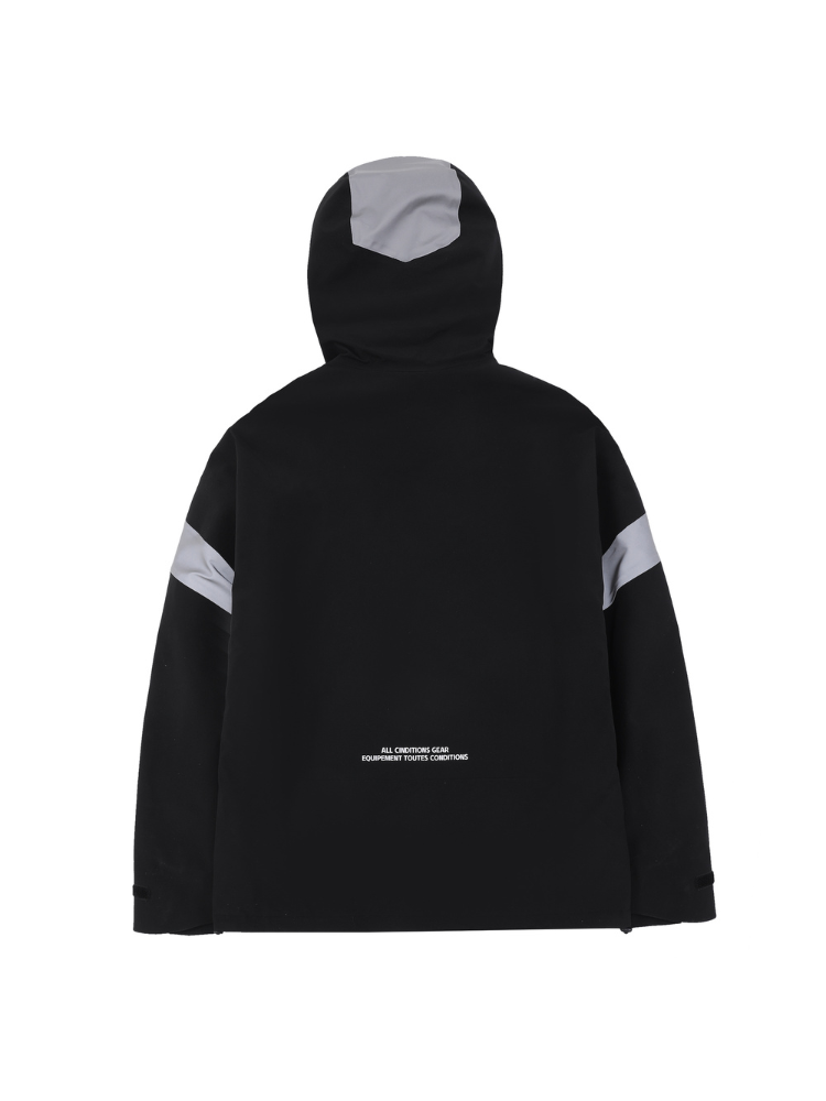 3L Adventure Reflective Men's Snowboard Jacket and Pants Snow Suit - Doorek