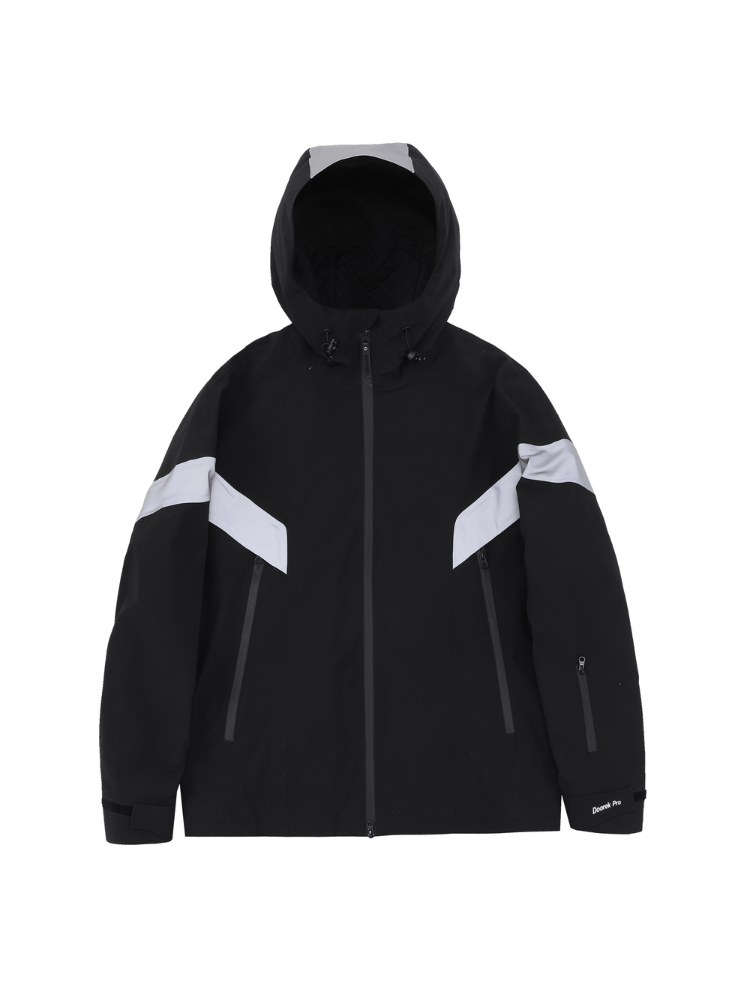 3L Adventure Reflective Men's Snowboard Jacket and Pants Snow Suit - Doorek