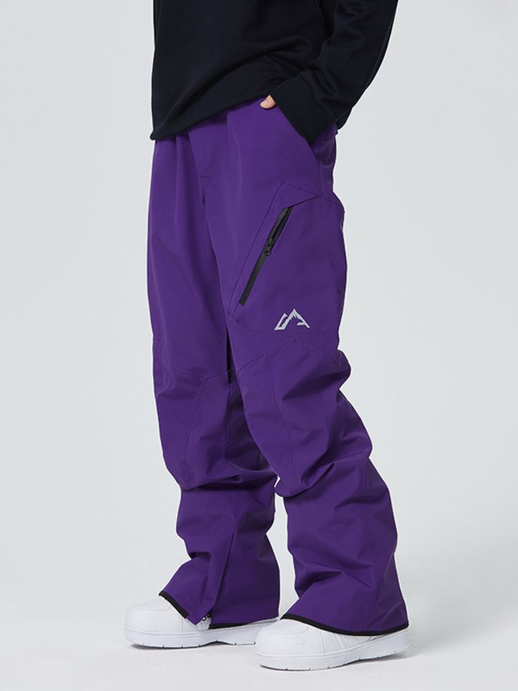 Women's Cargo Pockets Ski Snow Pants