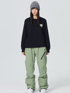 Women's Cargo Pockets Ski Snow Pants