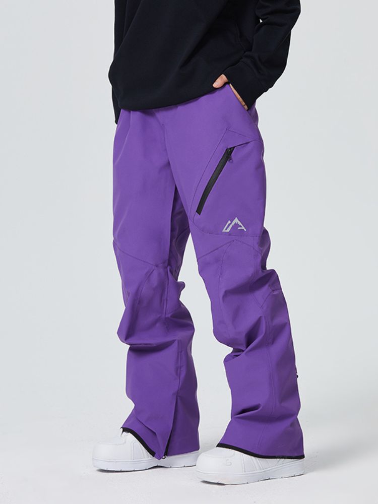 Women's Cargo Pockets Ski Snow Pants