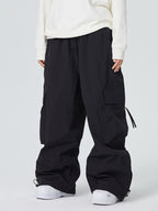 Women's Snowboard Pant Zip Pocket Baggy Cargo Snowboard Pants