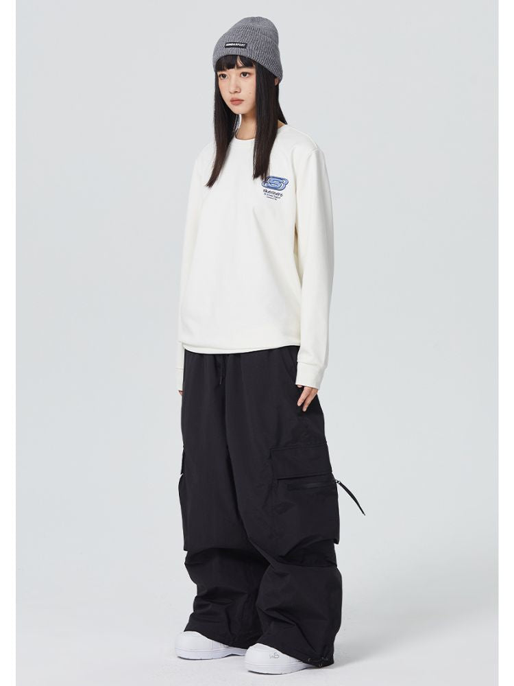 Women's Snowboard Pant Zip Pocket Baggy Cargo Snowboard Pants