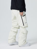 Dames skibroek met zijrits sneeuwbroek