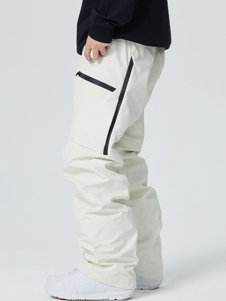 Women's Ski Pant Side Zipper Snow Pants