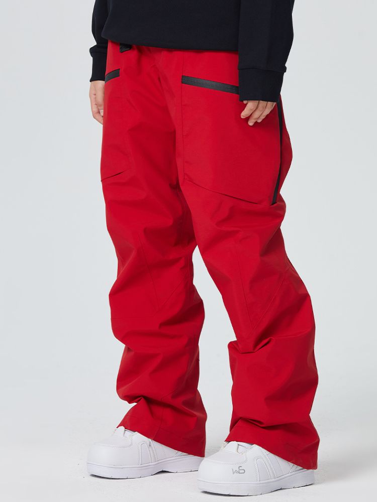 Women's Ski Pant Side Zipper Snow Pants