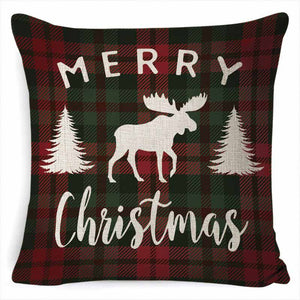 Christmas Print Pillowcase