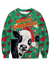 Load image into Gallery viewer, Women&#39;s Christmas Animal Printed Sweatshirt-7color,4size
