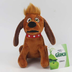 Christmas Grinch Plush Toy Green Furry Doll