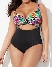 Load image into Gallery viewer, Mallorca Multi Cut Out Underwire One Piece Swimsuit
