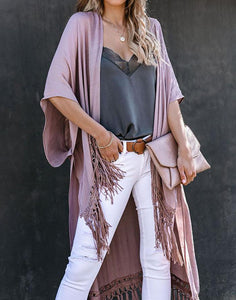 FULLFITALL- pink sunscreen long sleeve blouse