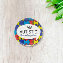 Load image into Gallery viewer, Autism Awareness Pin - Autistic Puzzle Ribbon - Autism Support Pins Set of Four
